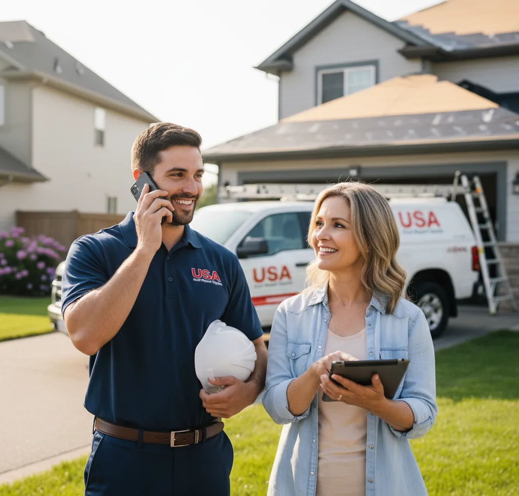 USA Roof Repair Experts customer support in Hogansburg